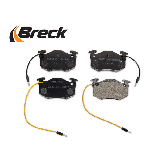 20635 00 702 10 - Brake Pad Set, disc brake 