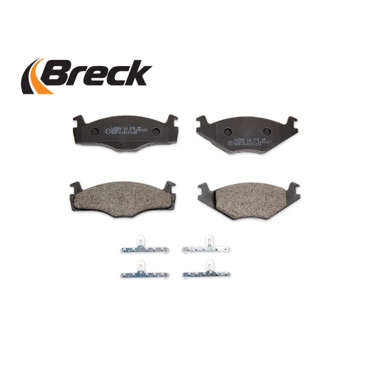 20887 10 702 00 - Brake Pad Set, disc brake 