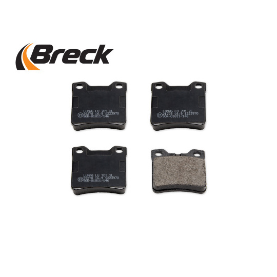 21278 10 701 00 - Brake Pad Set, disc brake 