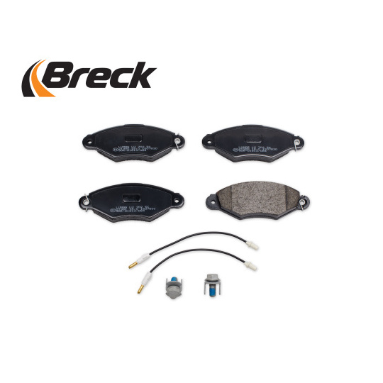 21980 00 702 10 - Brake Pad Set, disc brake 