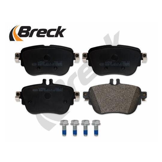 22437 00 702 00 - Brake Pad Set, disc brake 