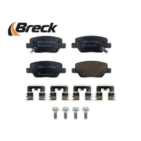 22449 00 704 00 - Brake Pad Set, disc brake 
