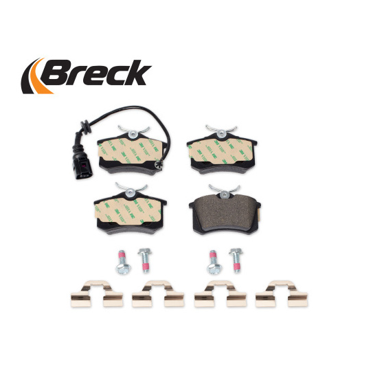23823 10 704 10 - Brake Pad Set, disc brake 