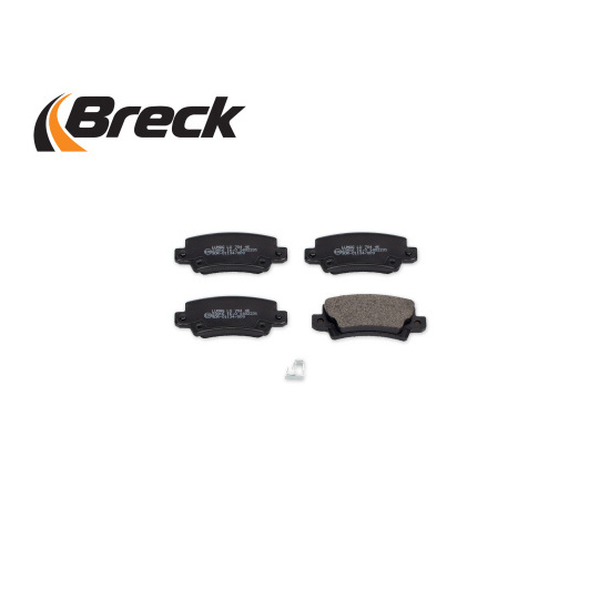 23816 00 704 10 - Brake Pad Set, disc brake 