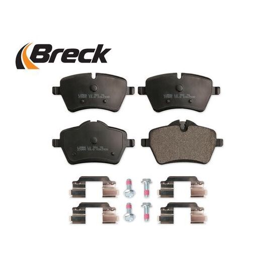23984 00 701 00 - Brake Pad Set, disc brake 