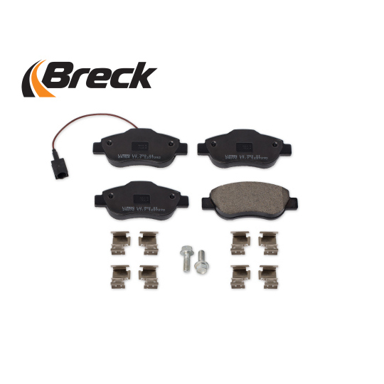 24072 00 702 10 - Brake Pad Set, disc brake 