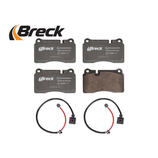 24098 00 551 00 - Brake Pad Set, disc brake 