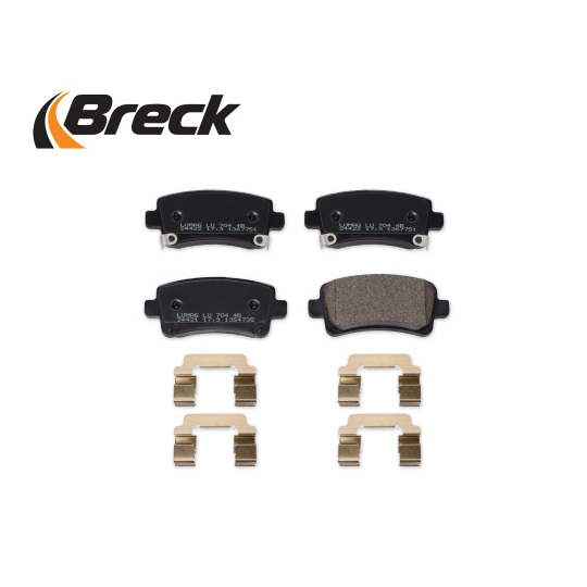 24421 00 704 20 - Brake Pad Set, disc brake 