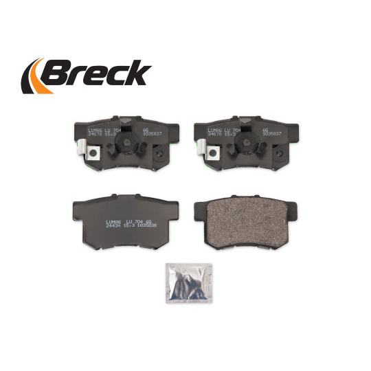 24434 00 704 00 - Brake Pad Set, disc brake 