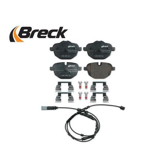 24561 00 552 10 - Brake Pad Set, disc brake 
