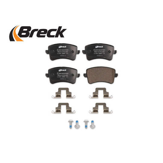 24606 00 554 10 - Brake Pad Set, disc brake 
