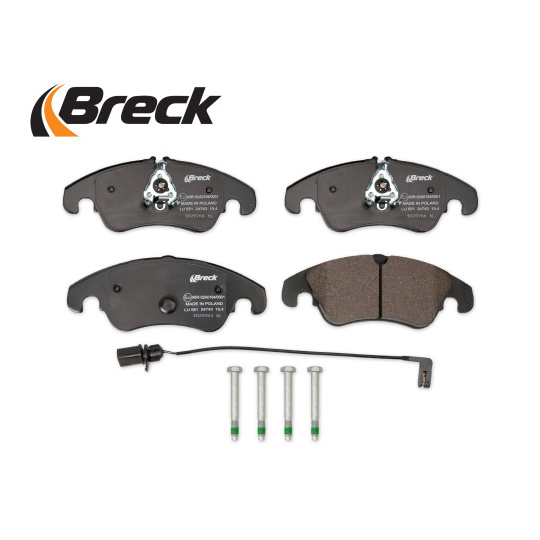 24743 00 551 00 - Brake Pad Set, disc brake 