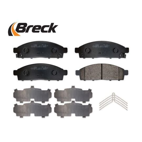 25087 00 701 00 - Brake Pad Set, disc brake 