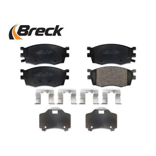 25019 00 702 00 - Brake Pad Set, disc brake 