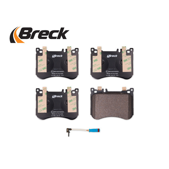 25179 00 552 00 - Brake Pad Set, disc brake 