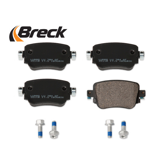 25110 00 704 10 - Brake Pad Set, disc brake 