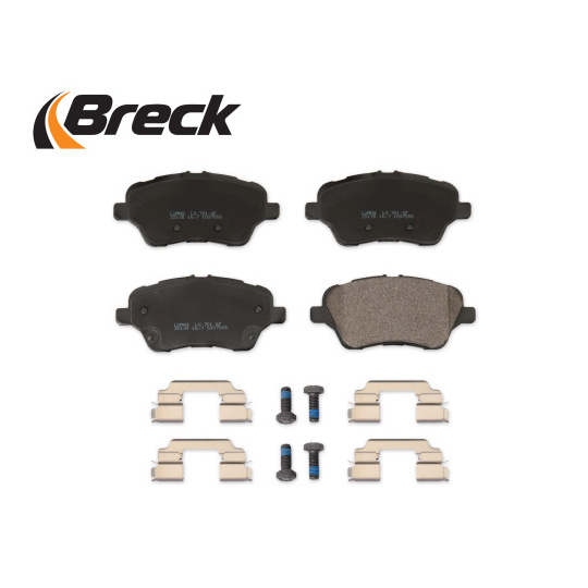 25134 00 701 00 - Brake Pad Set, disc brake 