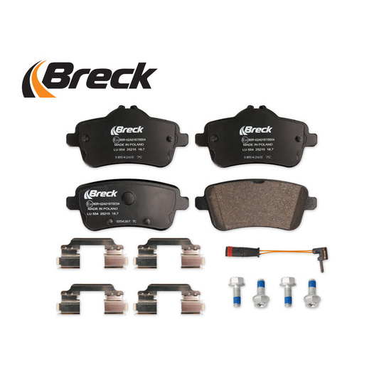 25215 00 554 00 - Brake Pad Set, disc brake 