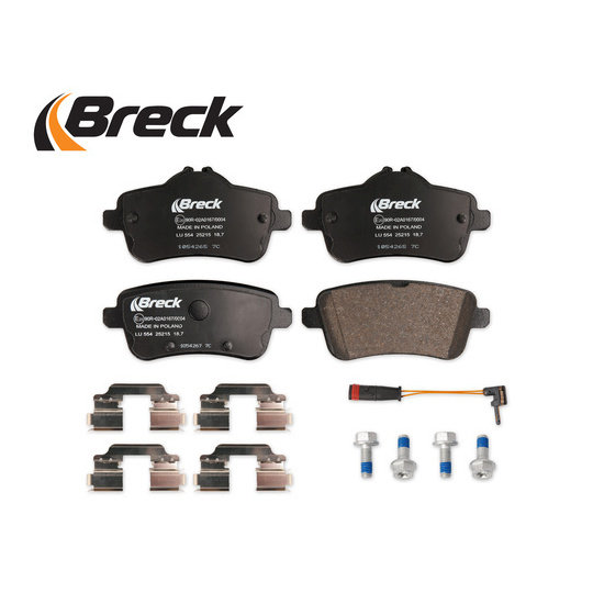 25215 00 554 10 - Brake Pad Set, disc brake 