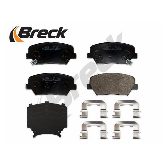 25757 00 701 00 - Brake Pad Set, disc brake 