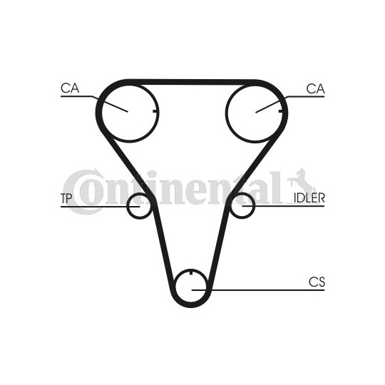 CT1047 - Timing Belt 