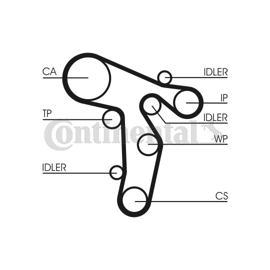 CT1134 - Timing Belt 