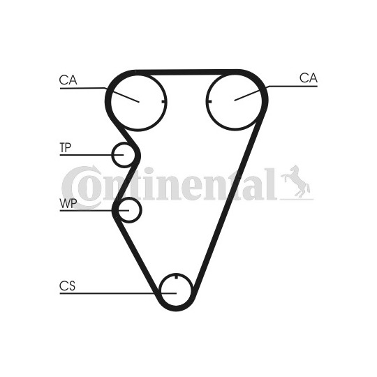 CT974 - Timing Belt 