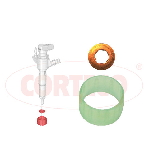 49445015 - Seal Ring Set, injector 