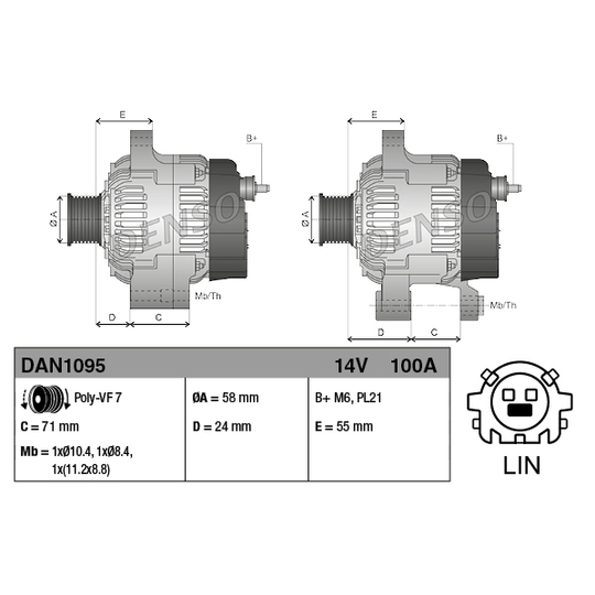 DAN1095 - Generator 