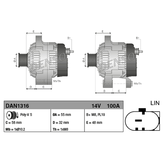 DAN1316 - Laturi 