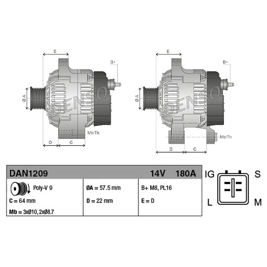 DAN1209 - Laturi 