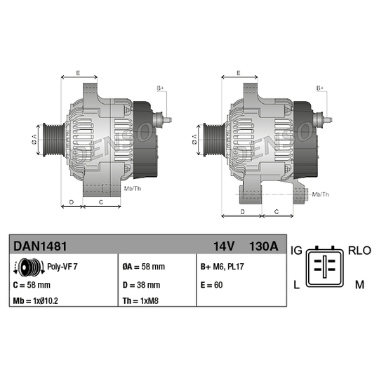 DAN1481 - Generaator 