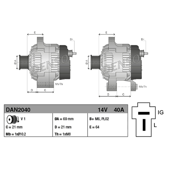 DAN2040 - Generator 