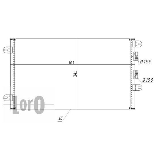 002-016-0004 - Condenser, air conditioning 