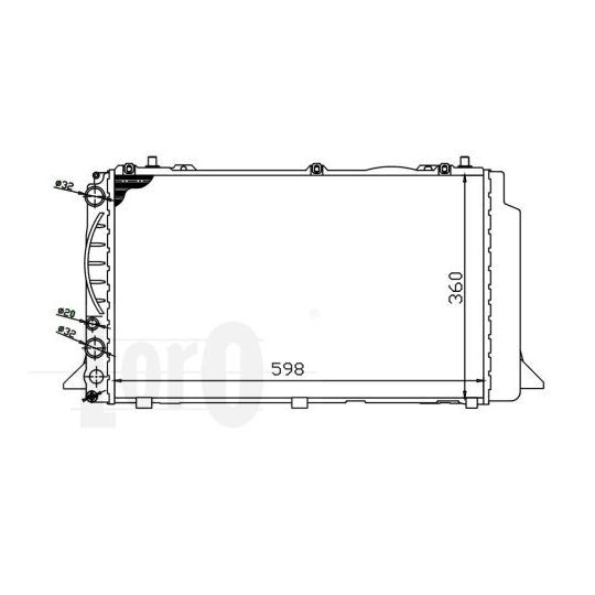 003-017-0011 - Radiaator,mootorijahutus 