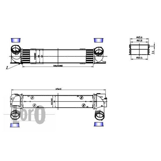 004-018-0004 - Kompressoriõhu radiaator 