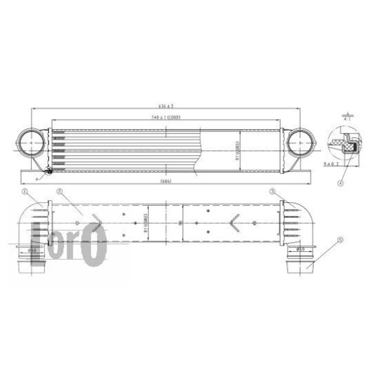 004-018-0005 - Intercooler, charger 