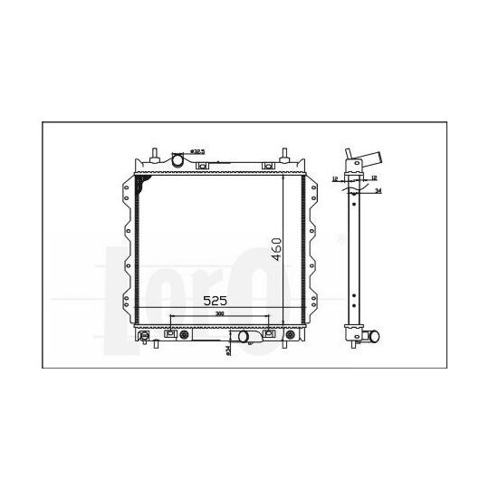 008-017-0003 - Radiaator,mootorijahutus 