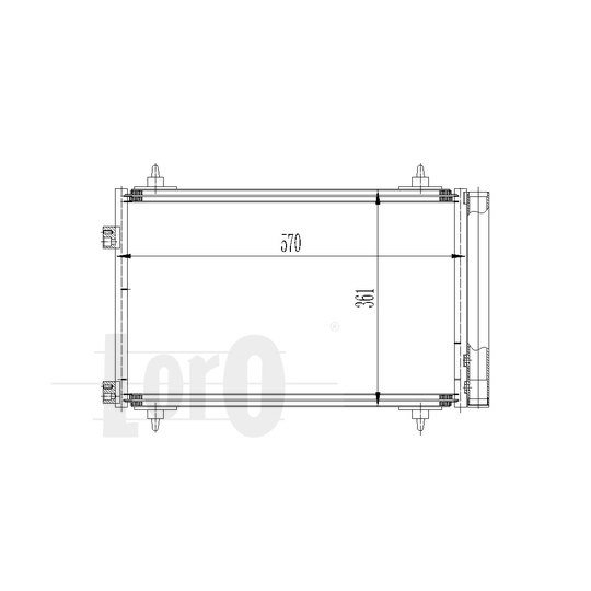 009-016-0015 - Condenser, air conditioning 