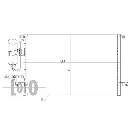 007-016-0006 - Condenser, air conditioning 