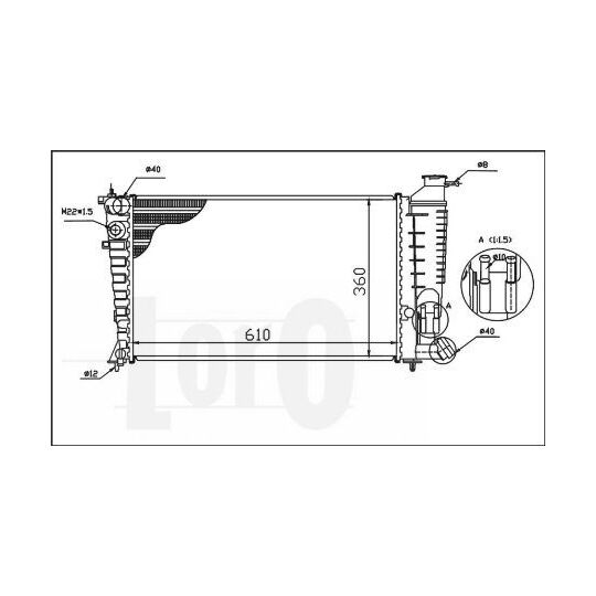 009-017-0027 - Radiaator,mootorijahutus 