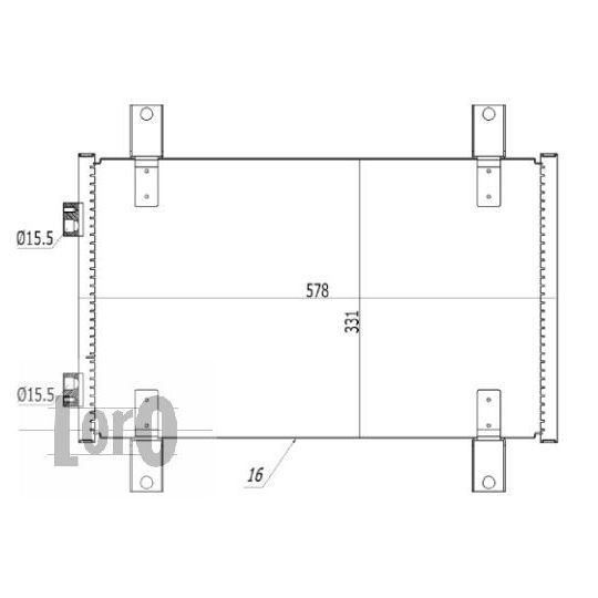 009-016-0024 - Condenser, air conditioning 