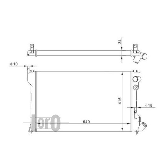 009-017-0014 - Radiaator,mootorijahutus 