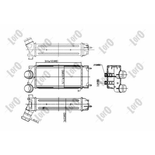 009-018-0010 - Intercooler, charger 