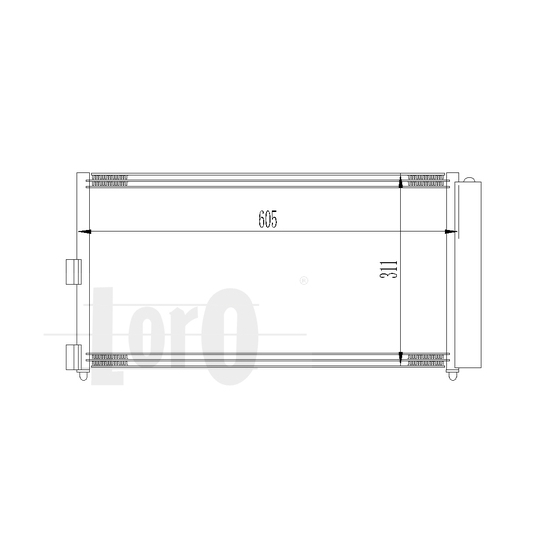 016-016-0016 - Condenser, air conditioning 