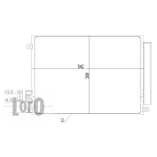 016-016-0026 - Condenser, air conditioning 