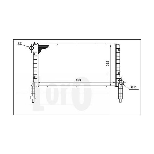 016-017-0037 - Radiator, engine cooling 