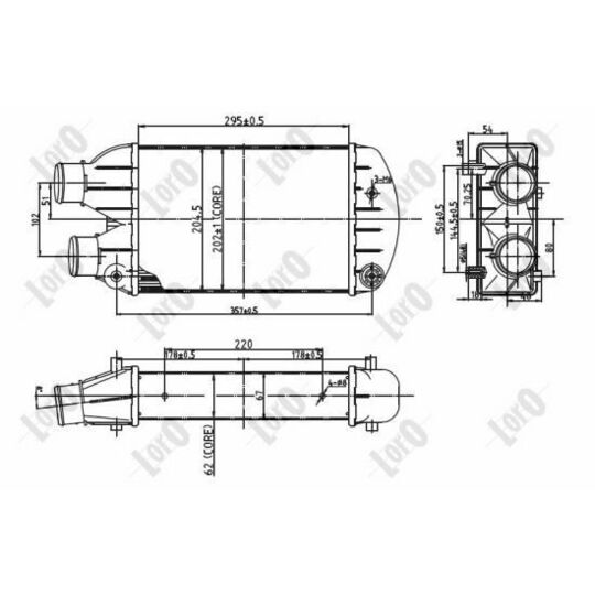 016-018-0004 - Intercooler, charger 