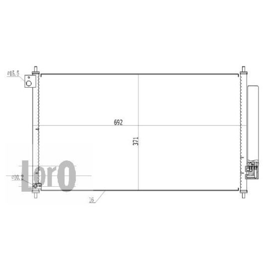 018-016-0007 - Condenser, air conditioning 