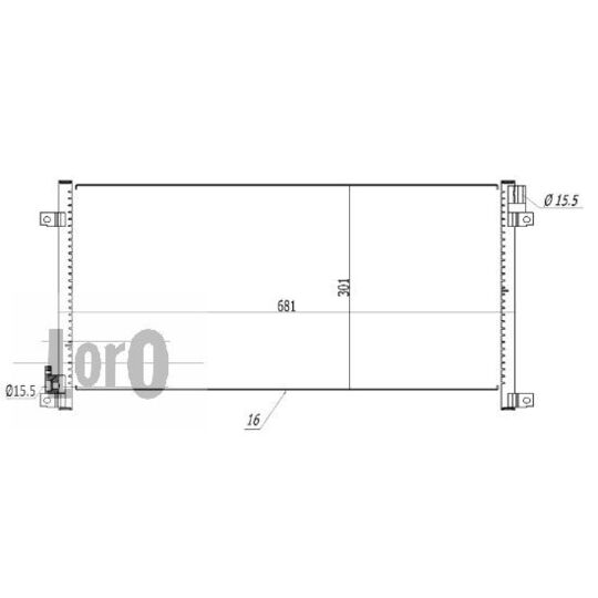 022-016-0006 - Condenser, air conditioning 